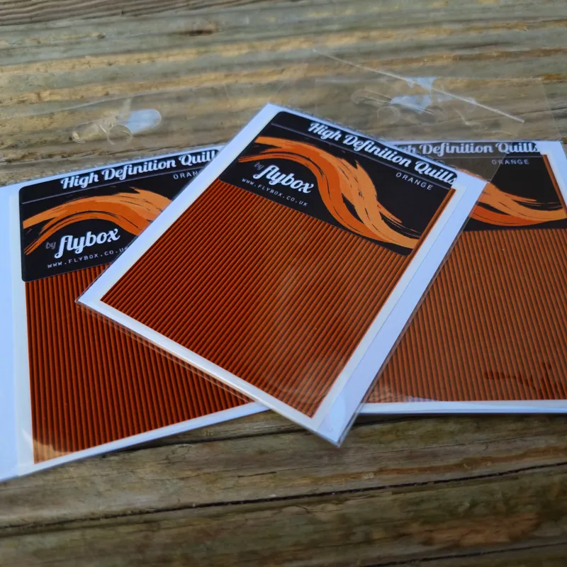 Flybox High Definition Quills in Orange